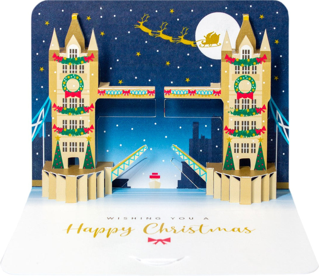 Tower Bridge 3D card Pack of 5