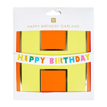 Load image into Gallery viewer, Rainbow Happy Birthday Garland
