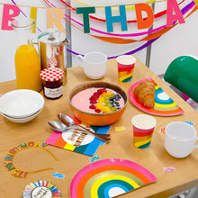 Load image into Gallery viewer, Rainbow Happy Birthday Garland
