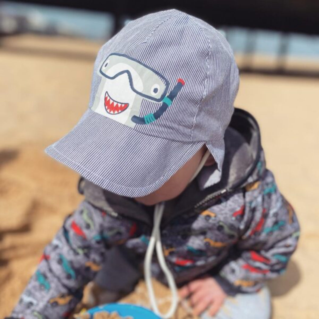 Scuba Shark Sun Hat
