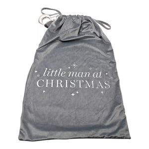 Bambino Baby Xmas Present Sack - LIttle Man
