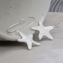 Load image into Gallery viewer, Starfish Hoop Earrings
