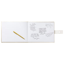 Load image into Gallery viewer, Gold Guest Book &amp; Pen
