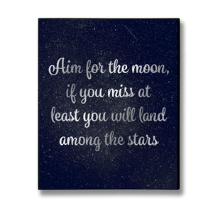 Aim For The Moon Sign