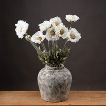 Load image into Gallery viewer, Heirloom Pepperbox Poppy Faux Flower
