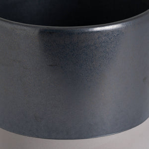 The Metallic Grey Ceramic Planter Large