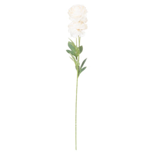 Cream Ranunculus Faux Flower