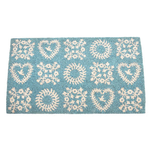 Blue Friendship Doormat