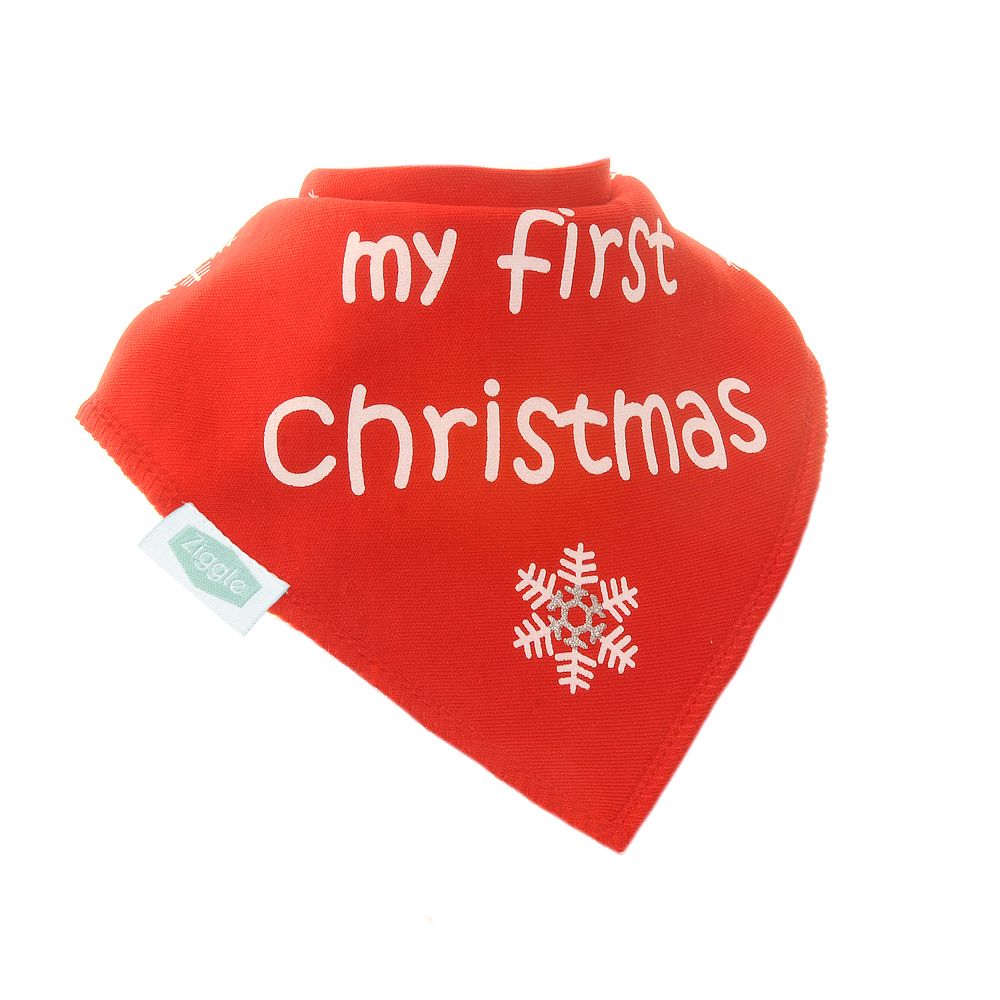 My First Christmas Bib