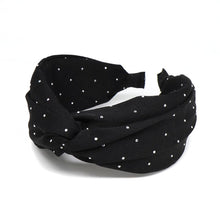 Load image into Gallery viewer, Black Satin Headband
