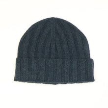 Load image into Gallery viewer, Dusky Teal Men&#39;s Yarn Beanie
