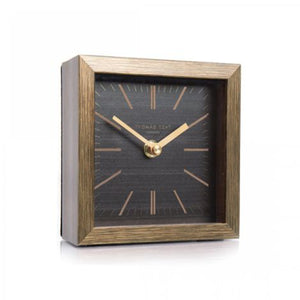 5'' Garrick Mantel Clock Black