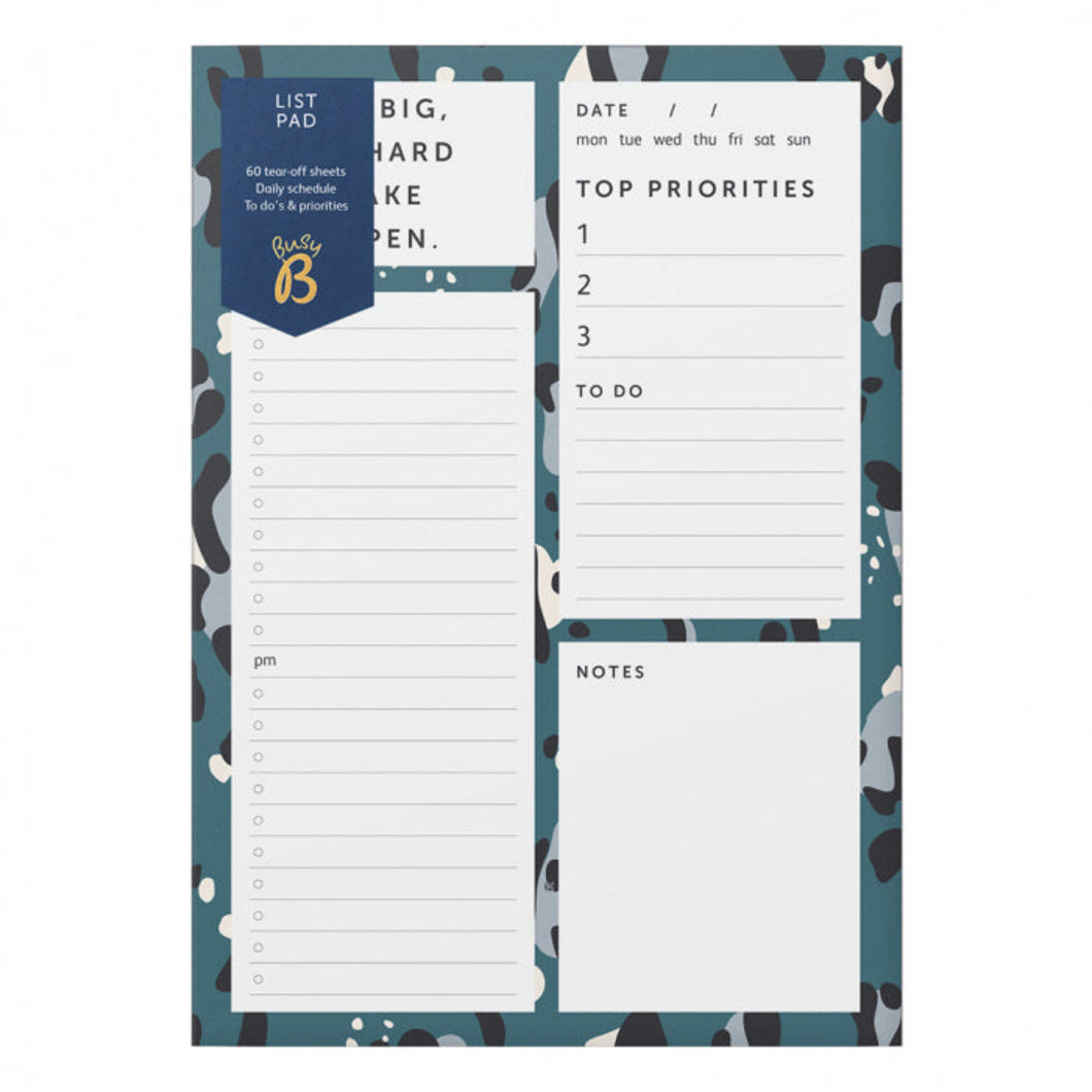 A5 List Pad Pine