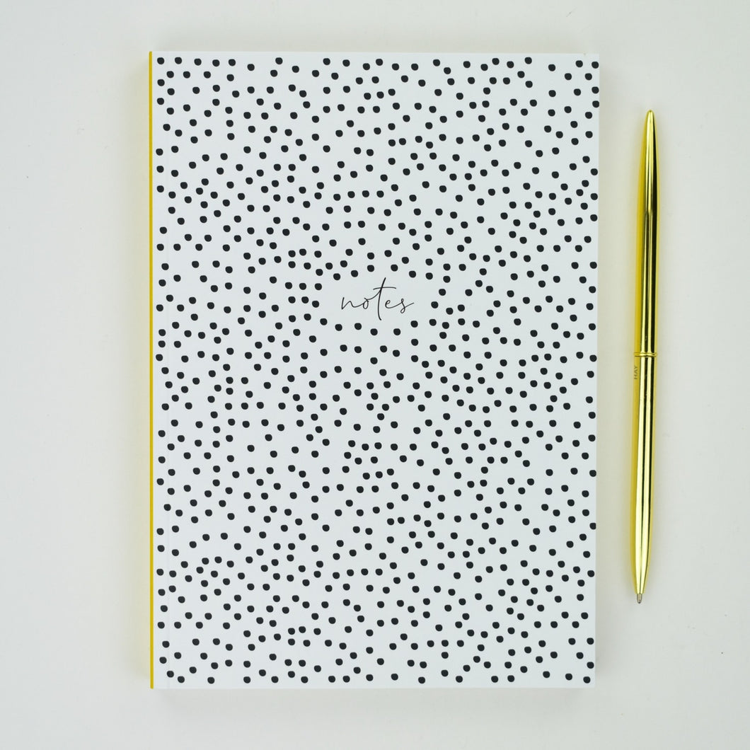 Totally Dotty Lined Notebook