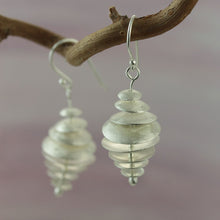 Load image into Gallery viewer, Topsy Turvy Sterling Silver Earrings
