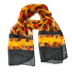 Bright Animal Print Yellow