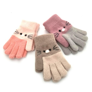 Childrens Cat Gloves