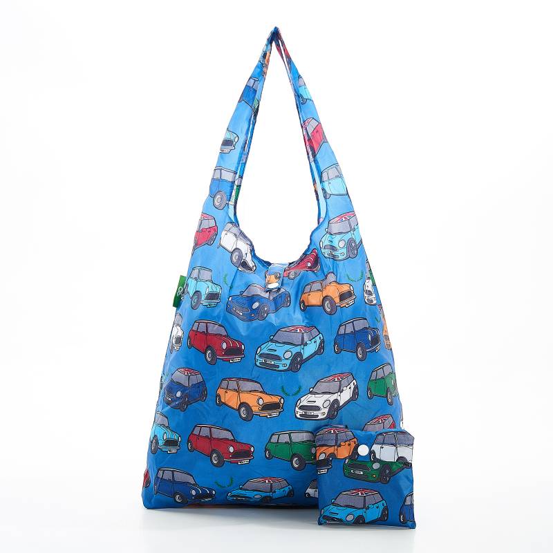 Mini Montage Eco Foldable Shopping Bag - 2 Colours