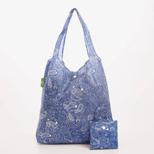 Load image into Gallery viewer, Blue Paisley Shopper
