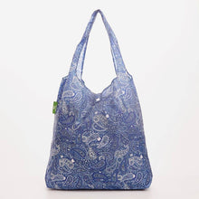 Load image into Gallery viewer, Blue Paisley Shopper
