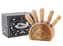 Load image into Gallery viewer, Cheese Block Knife Set
