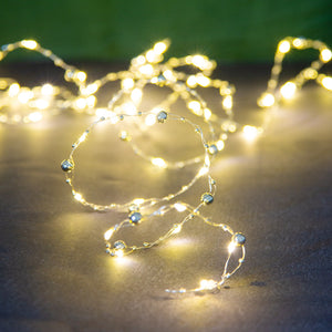 Gold Bead LED String Lights - 3m