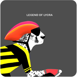 Legend Of Lycra - Coaster