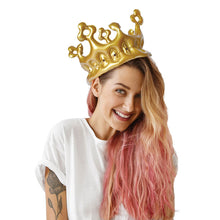 Load image into Gallery viewer, Party Queen Inflatable Crown
