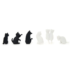 Set of 6 Drink Markers Cats