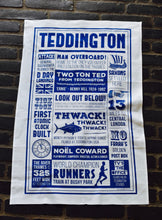 Load image into Gallery viewer, A Celebration of Teddington Tea Towel
