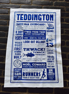 A Celebration of Teddington Tea Towel