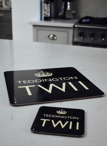 Teddington TW11 Melamine Coaster