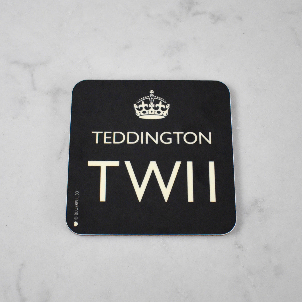Teddington TW11 Melamine Coaster