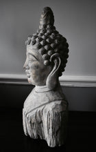 Load image into Gallery viewer, Mystic Garden Stone Buddha Head (Two Sizes)
