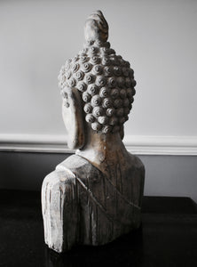 Mystic Garden Stone Buddha Head (Two Sizes)