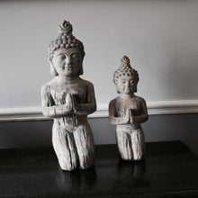 Load image into Gallery viewer, Mystic Garden Stone Kneeling Buddha (Two Sizes)
