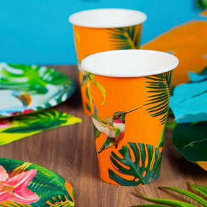 Tropical Palm Paper Cup