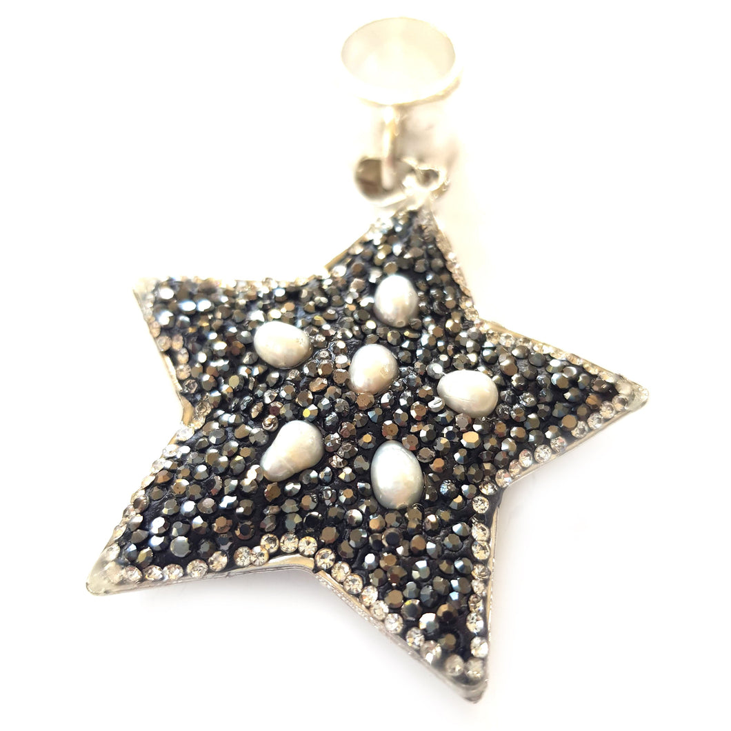 Pearly Star Scarf Jewellery