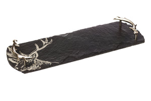 Slate Stag Serving Tray - Small