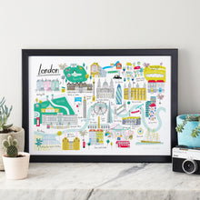 Load image into Gallery viewer, Jessica-Hogarth-London-illustrated-art-print-a3

