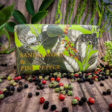 Load image into Gallery viewer, Kew Gardens Sandalwood and Pink Pepper Soap
