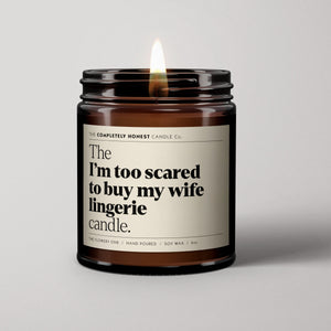 I'm Too Scared To Buy My Wife Lingerie -Candle