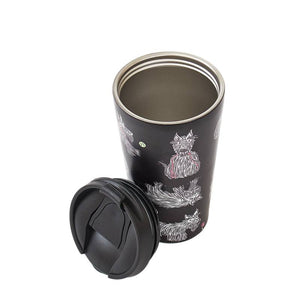 Black Scotty Dog Thermal Cup