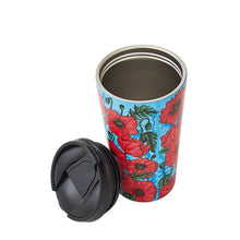 Load image into Gallery viewer, Blue Poppies Thermal Cup
