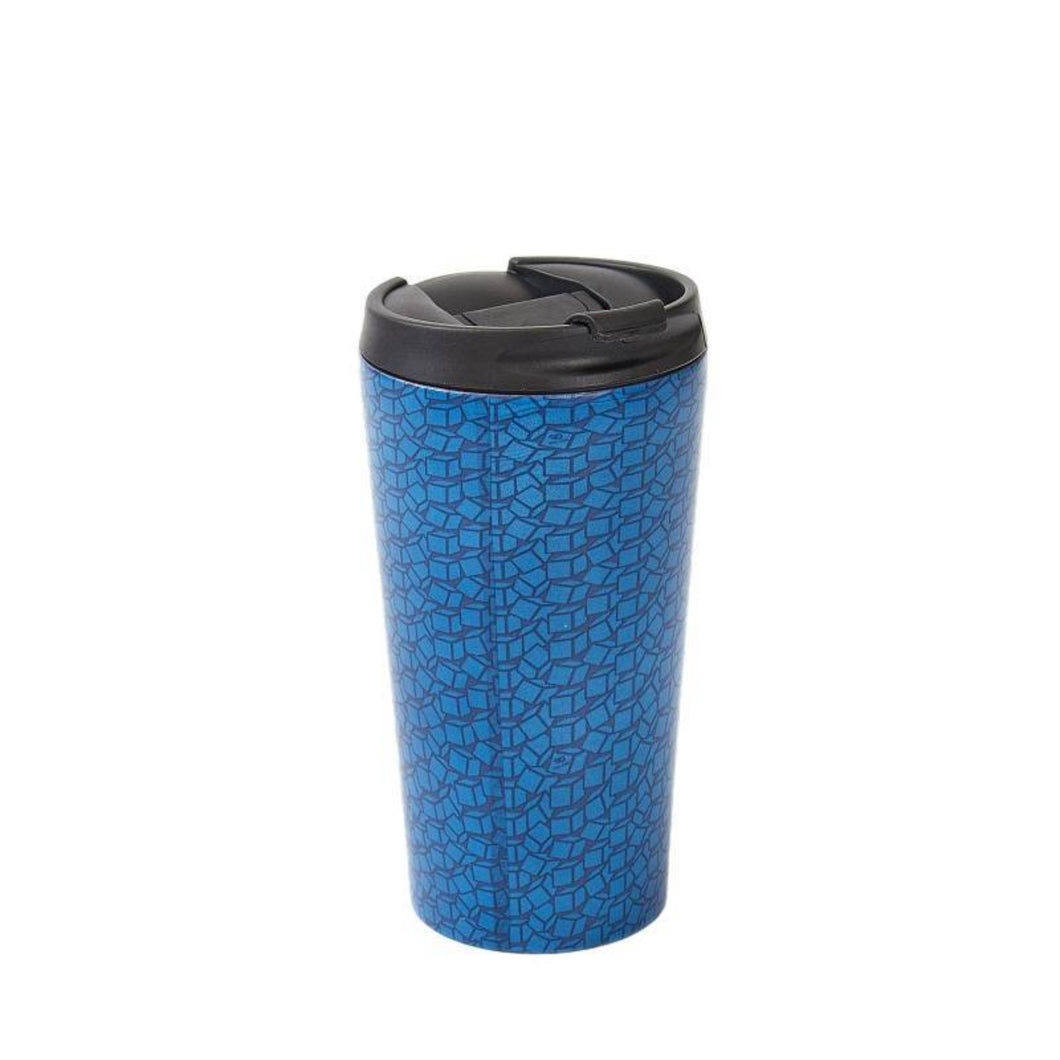Navy Cube Thermal Cup