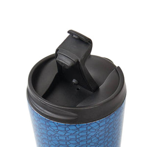 Navy Cube Thermal Cup