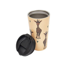Load image into Gallery viewer, Beige Giraffes Thermal Cup
