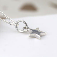 Load image into Gallery viewer, Sterling Silver Little Star Necklace
