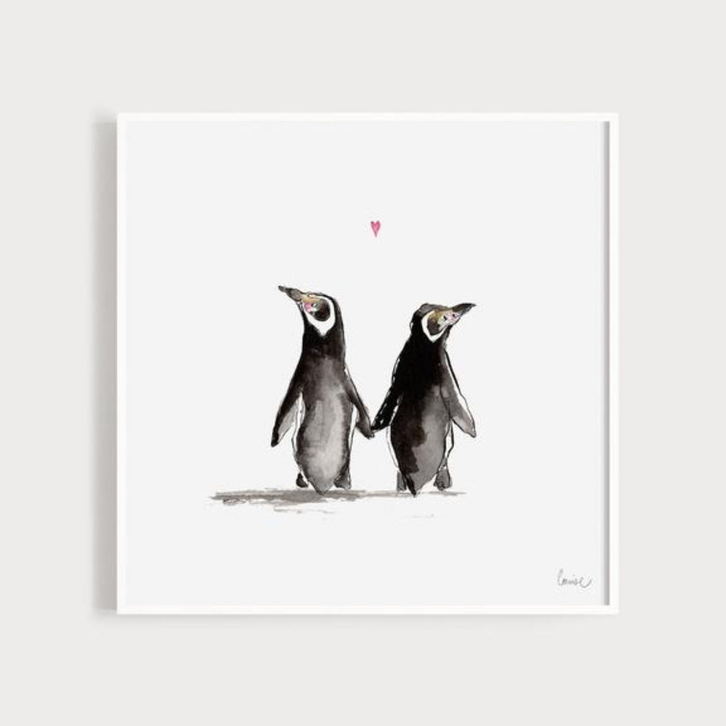Penguin Square Print 30cm