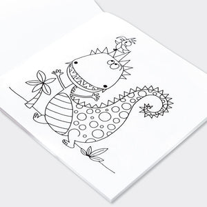 Dinosaur Colouring Book